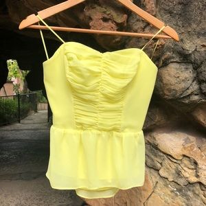 📣📣SALE📣📣Lemon Yellow Guess Top 🍋